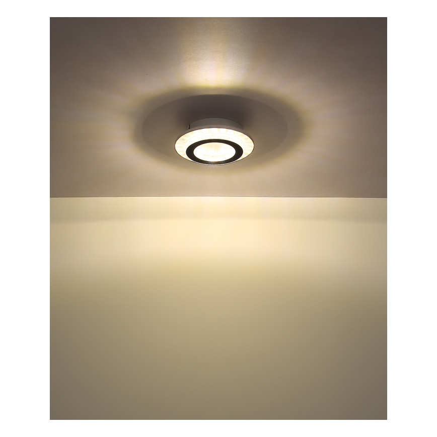 Globo - Luminária de teto LED, 12W/230V, 3000/4000/6500K, Ø 20 cm, branca