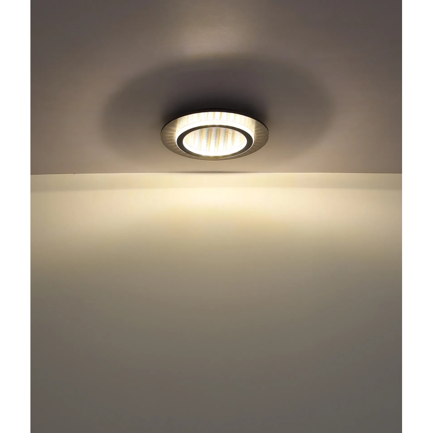 Globo - Candeeiro de tecto LED/24W/230V 3000/4000/6500K diâmetro 35 cm antracite