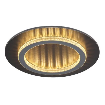 Globo - Candeeiro de tecto LED/24W/230V 3000/4000/6500K diâmetro 35 cm antracite