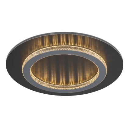 Globo - Candeeiro de tecto LED/24W/230V 3000/4000/6500K diâmetro 35 cm antracite