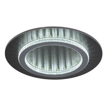 Globo - Candeeiro de tecto LED/24W/230V 3000/4000/6500K diâmetro 35 cm antracite