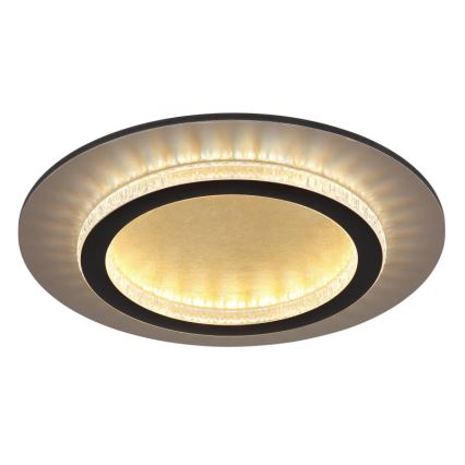 Globo - Candeeiro de tecto LED LED/24W/230V 3000/4000/6500K Ø 35 cm preto