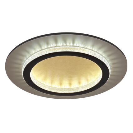Globo - Candeeiro de tecto LED LED/24W/230V 3000/4000/6500K Ø 35 cm preto