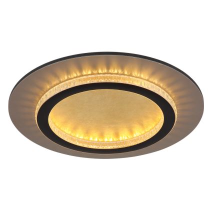 Globo - Candeeiro de tecto LED LED/24W/230V 3000/4000/6500K Ø 35 cm preto