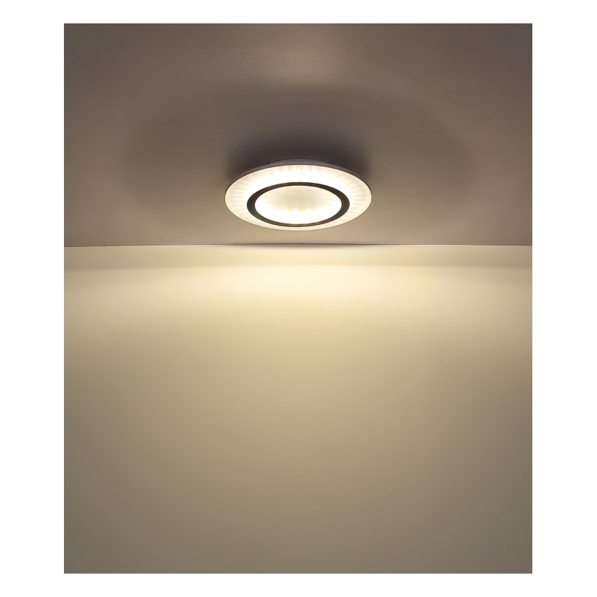 Globo - Plafon LED/24W/230V 3000/4000/6500K Ø 35 cm branco