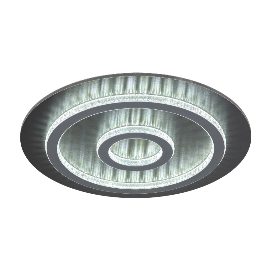 Globo - Candeeiro de teto LED dimerizável LED/40W/230V 3000-6500K Ø 45 cm antracite + controlo remoto