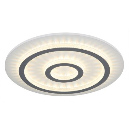 Globo - Plafon LED dimerizável 40W/230V 3000-6500K Ø 45 cm branco + comando remoto