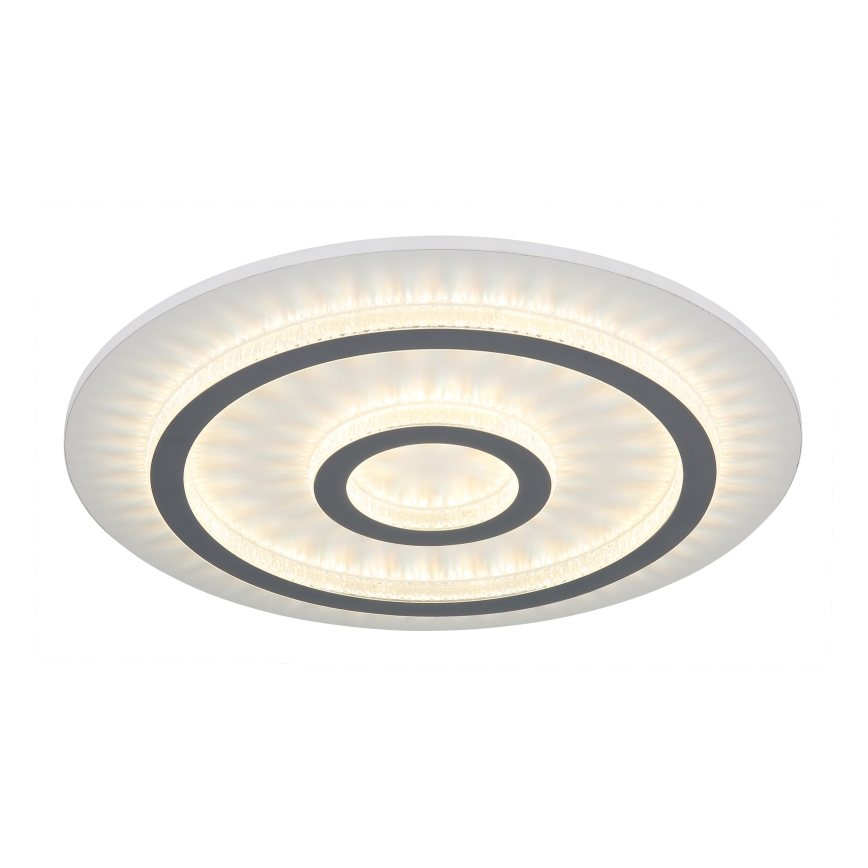 Globo - Plafon LED dimerizável 40W/230V 3000-6500K Ø 45 cm branco + comando remoto