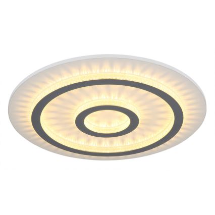 Globo - Plafon LED dimerizável 40W/230V 3000-6500K Ø 45 cm branco + comando remoto