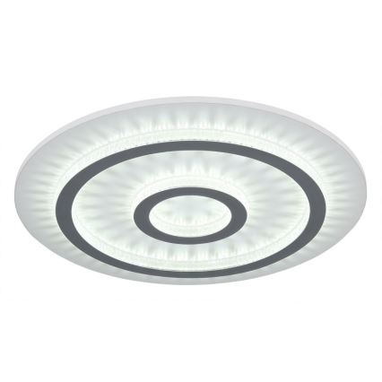 Globo - Plafon LED dimerizável 40W/230V 3000-6500K Ø 45 cm branco + comando remoto