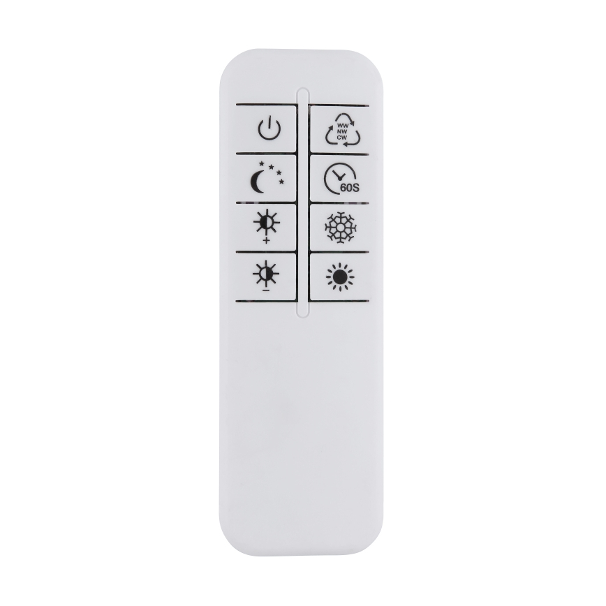 Globo - Plafon LED dimerizável 40W/230V 3000-6500K Ø 45 cm branco + comando remoto