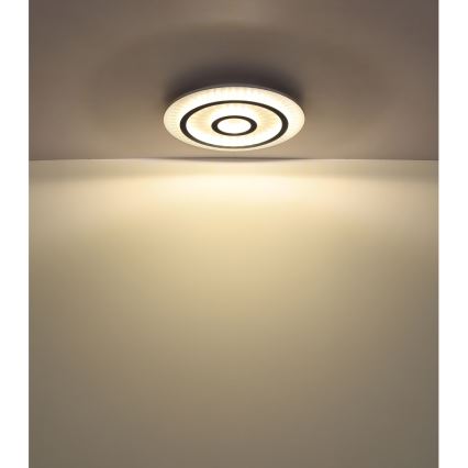 Globo - Plafon LED dimerizável 40W/230V 3000-6500K Ø 45 cm branco + comando remoto