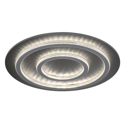 Globo - Plafon LED dimerizável LED/60W/230V 3000-6500K Ø 55 cm antracite + comando remoto