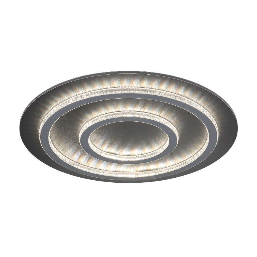 Globo - Plafon LED dimerizável LED/60W/230V 3000-6500K Ø 55 cm antracite + comando remoto