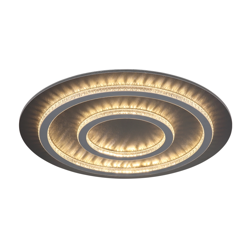 Globo - Plafon LED dimerizável LED/60W/230V 3000-6500K Ø 55 cm antracite + comando remoto