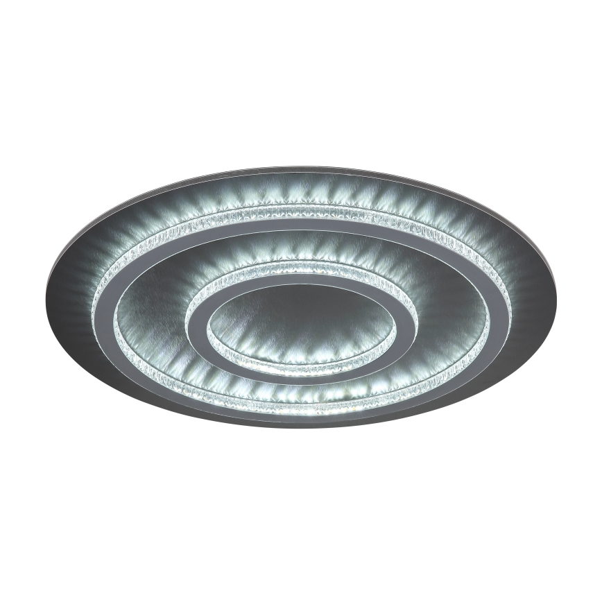 Globo - Plafon LED dimerizável LED/60W/230V 3000-6500K Ø 55 cm antracite + comando remoto
