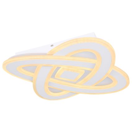 Globo - Luminária de teto LED dimmerizável LED/36W/230V 3000-6000K diâmetro 50 cm branca + controlo remoto