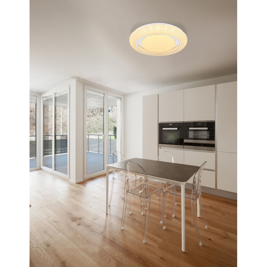 Globo - Iluminação de teto LED com regulação LED/28W/230V 3000-6000K Tuya WiFi + comando