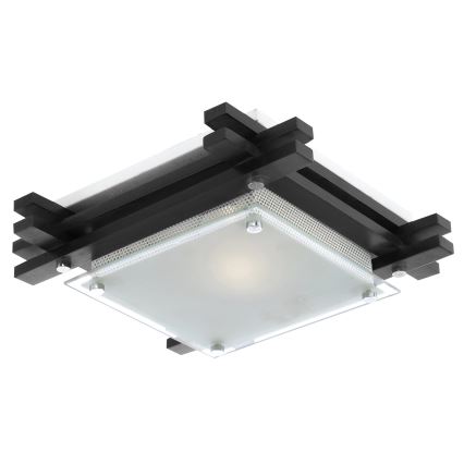 Globo - Iluminação de teto 1xE27/60W/230V pinho