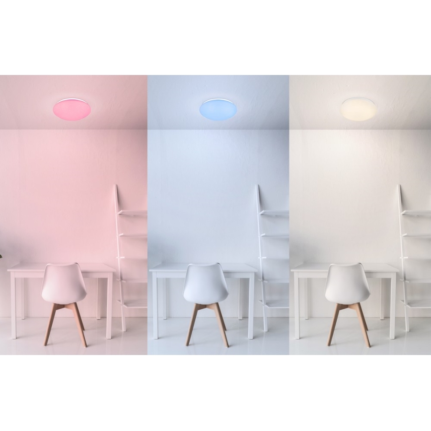 Globo - Iluminação de teto LED RGB 1xLED/12W/230V + 1xLED/3W