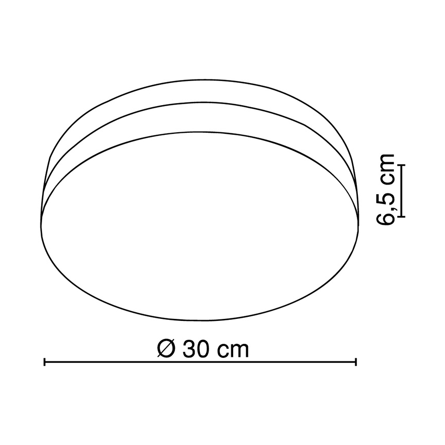 Globo - Iluminação de teto 3xE27/40W/230V