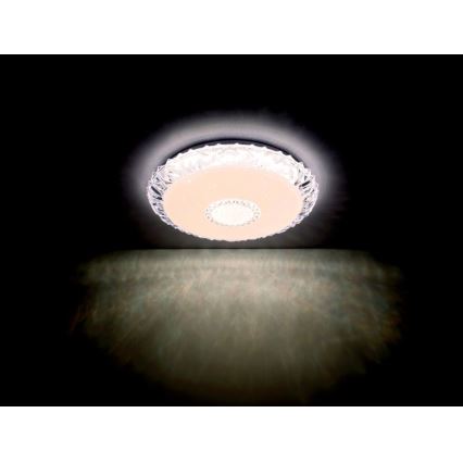 Globo - Iluminação de teto LED com regulação LED/40W/230V 2700-6500K diâmetro 50 cm Wi-Fi Tuya + comando