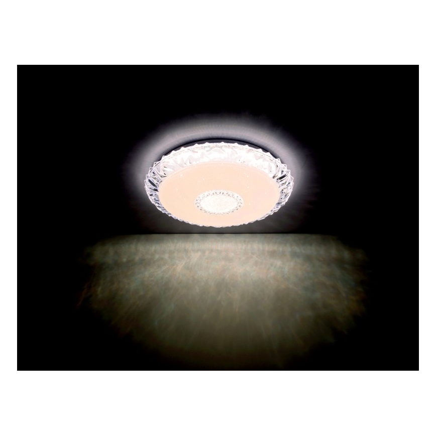 Globo - Iluminação de teto LED com regulação LED/40W/230V 2700-6500K diâmetro 50 cm Wi-Fi Tuya + comando