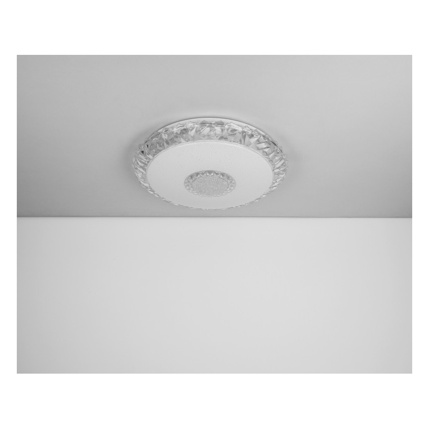 Globo - Iluminação de teto LED com regulação LED/40W/230V 2700-6500K diâmetro 50 cm Wi-Fi Tuya + comando