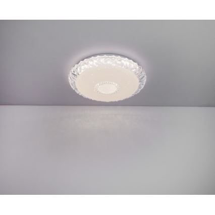 Globo - Iluminação de teto LED com regulação LED/40W/230V 2700-6500K diâmetro 50 cm Wi-Fi Tuya + comando