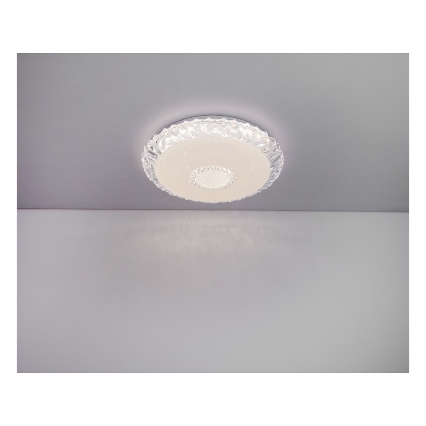 Globo - Iluminação de teto LED com regulação LED/40W/230V 2700-6500K diâmetro 50 cm Wi-Fi Tuya + comando