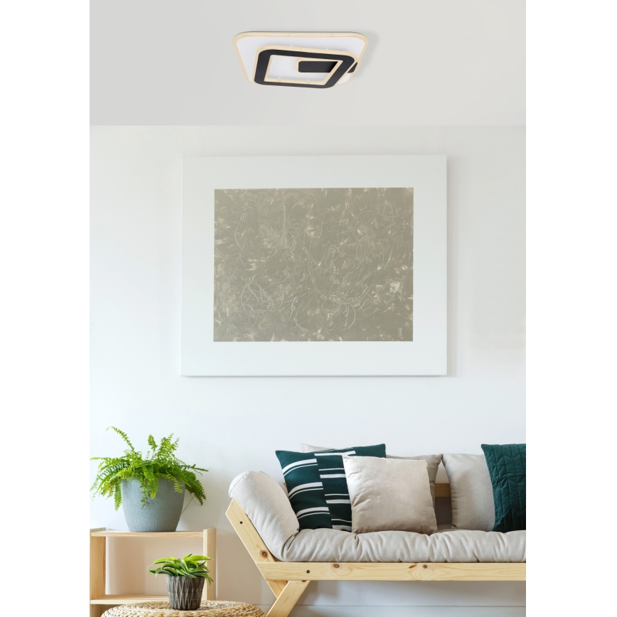 Globo - Iluminação de teto LED com regulação LED/36W/230V 3000-6000K + comando