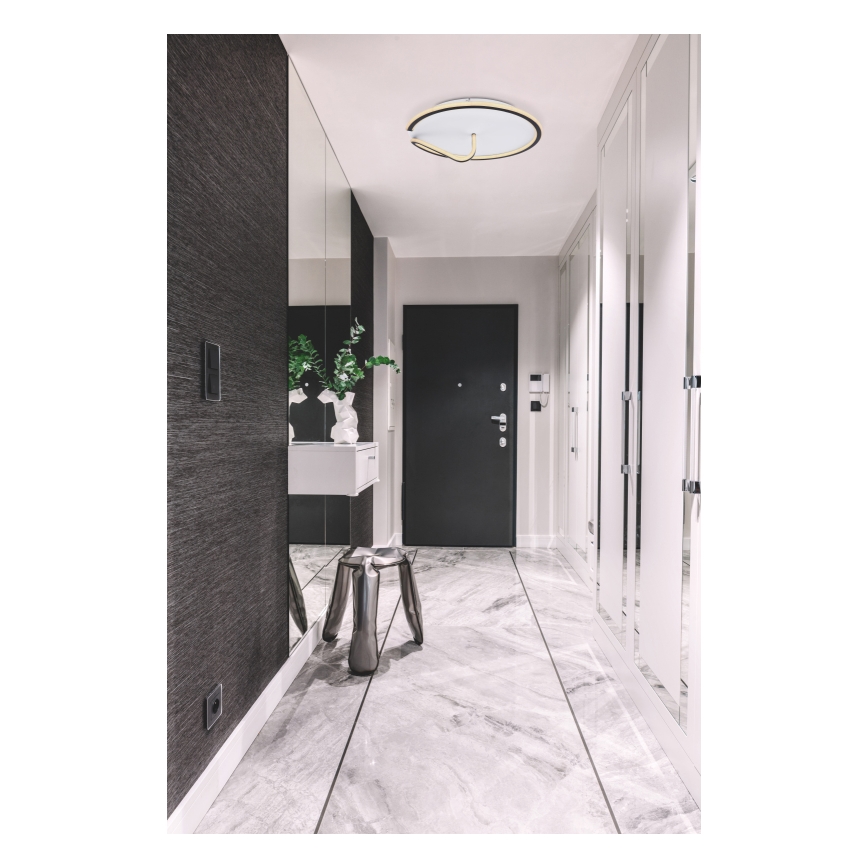 Globo - Iluminação de teto LED com regulação RODAN LED/50W/230V 3000-6000K + comando