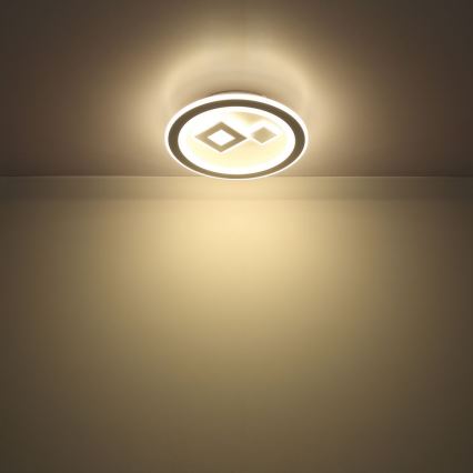 Globo - Iluminação de teto LED com regulação LED/40W/230V 2700-6500K + CR