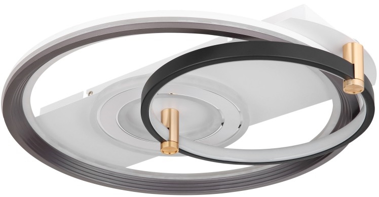Globo 48459-46 - Candeeiro de tecto LED dimerizável ANI LED/46W/230V 2700-6000K 48x52 cm + controlo remoto