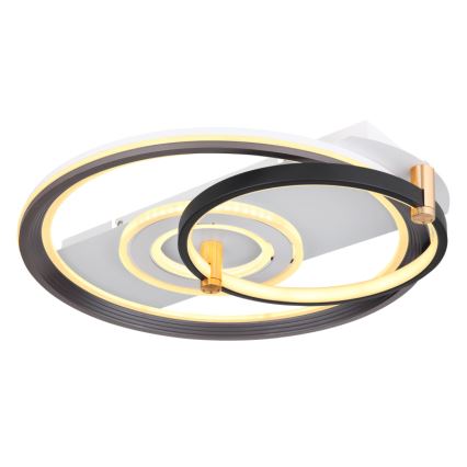 Globo 48459-46 - Candeeiro de tecto LED dimerizável ANI LED/46W/230V 2700-6000K 48x52 cm + controlo remoto