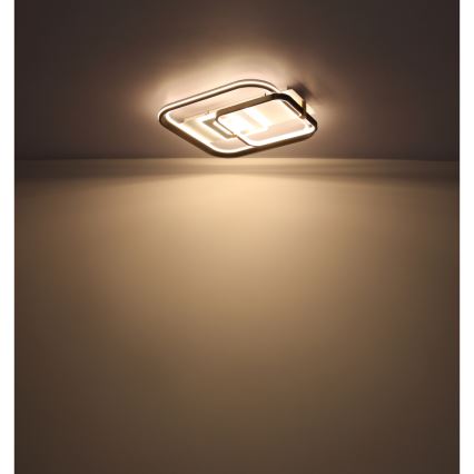 Globo 48459-48 - Candeeiro de teto LED dimerizável ANI LED/48W/230V 2700-6000K 48x52 cm + comando remoto