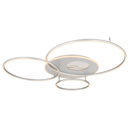 Globo - Luminária de teto LED dimmerizável LED/70W/230V 2700-6500K cromo fosco + controlo remoto