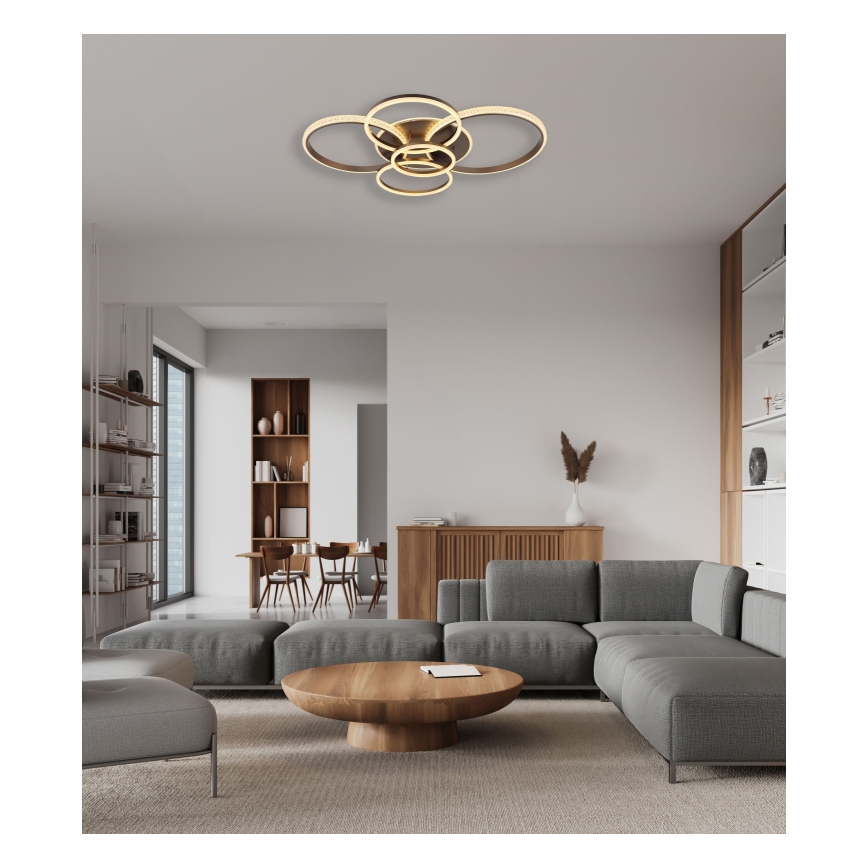 Globo - Iluminação de teto LED LED/70W/230V 3000K 88x110 cm antracite