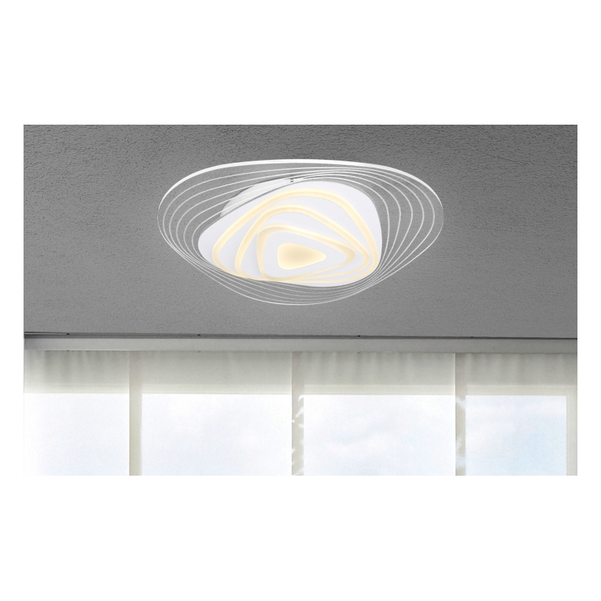 Globo - Iluminação de teto LED com regulação LED/40W/230V 3000-6500K 50,2x48,8 cm Wi-Fi Tuya + comando