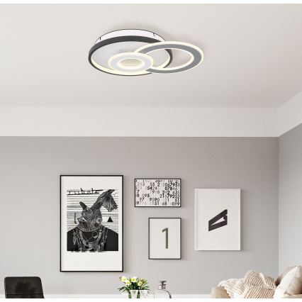 Globo - Iluminação de teto LED com regulação LED/36W/230V 2700-6000K + controlo remoto