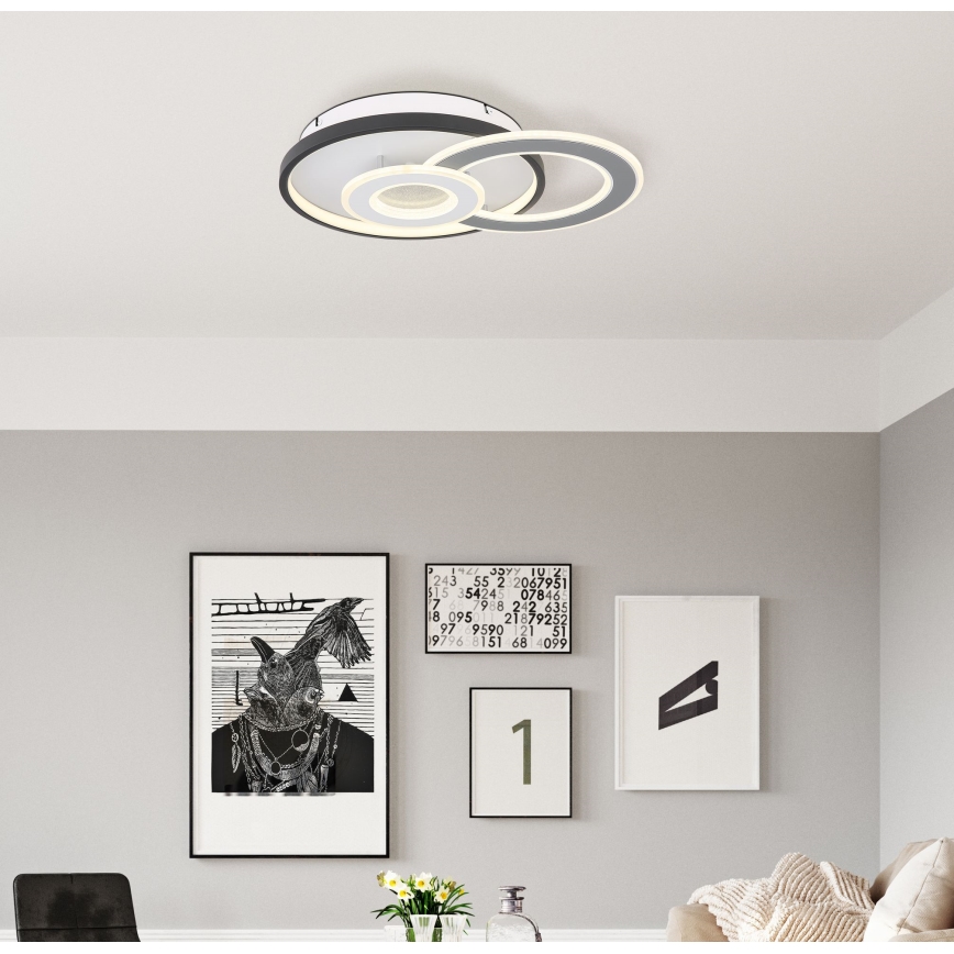 Globo - Iluminação de teto LED com regulação LED/36W/230V 2700-6000K + controlo remoto