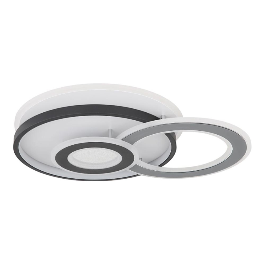 Globo 48552D4 - Candeeiro de tecto LED BRIENNA LED/40W/230V 43x52 cm branco/cinzento