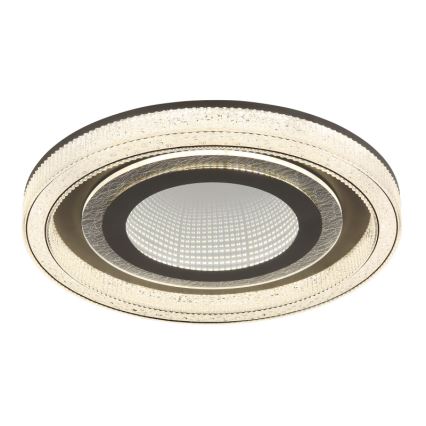 Globo - Plafon LED regulável LED/48W/230V 2700-6000K diâmetro 48 cm antracite + comando à distância