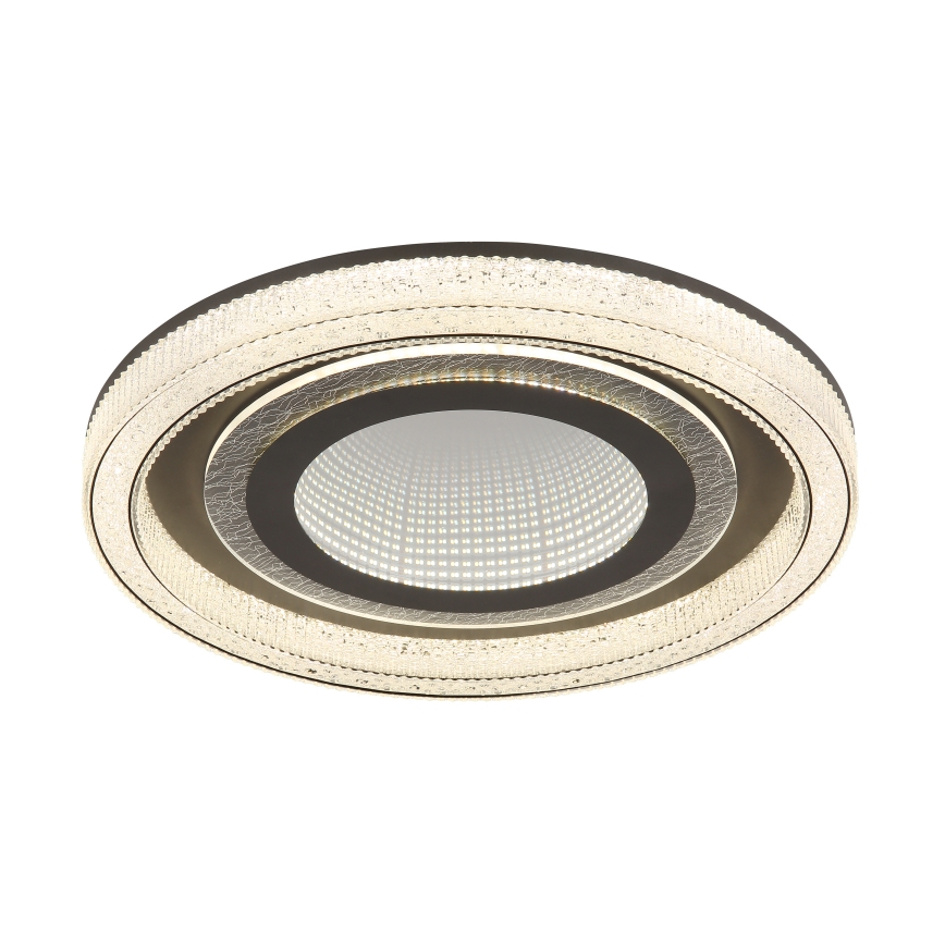 Globo - Plafon LED regulável LED/48W/230V 2700-6000K diâmetro 48 cm antracite + comando à distância