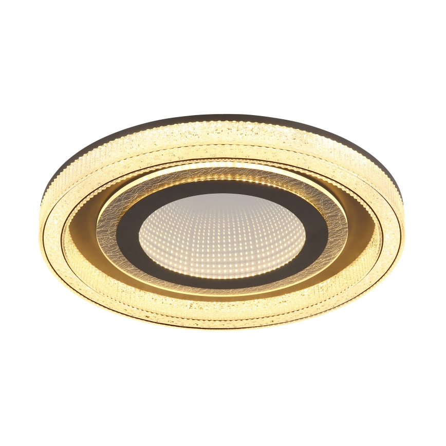 Globo - Plafon LED regulável LED/48W/230V 2700-6000K diâmetro 48 cm antracite + comando à distância