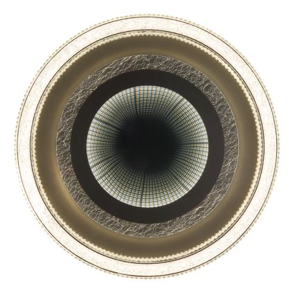 Globo - Plafon LED regulável LED/48W/230V 2700-6000K diâmetro 48 cm antracite + comando à distância