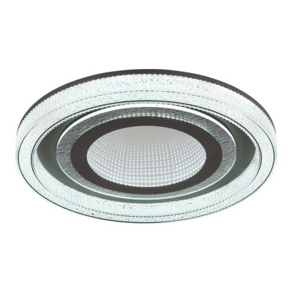 Globo - Plafon LED regulável LED/48W/230V 2700-6000K diâmetro 48 cm antracite + comando à distância