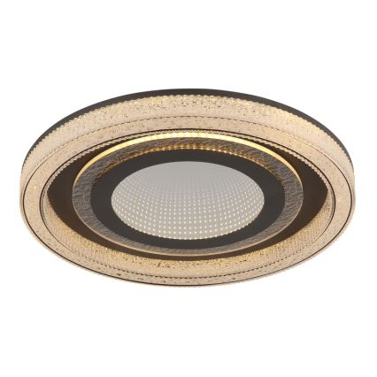 Globo - Plafon LED regulável LED/48W/230V 2700-6000K diâmetro 48 cm antracite + comando à distância