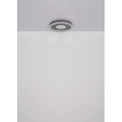 Globo - Plafon LED regulável LED/48W/230V 2700-6000K diâmetro 48 cm antracite + comando à distância
