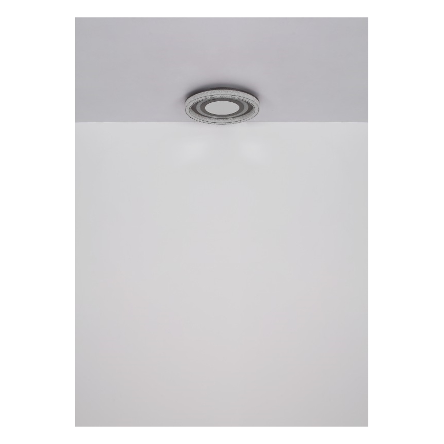 Globo - Plafon LED regulável LED/48W/230V 2700-6000K diâmetro 48 cm antracite + comando à distância